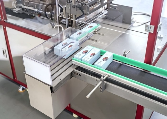 Medicine Bundle Automatic Overwrapping Machine 220v Cellophane Shrink Wrap