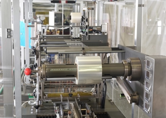 20-55 Pcs/Min Automatic Cellophane Wrapping Machine Cigarette Overwrap Packaging