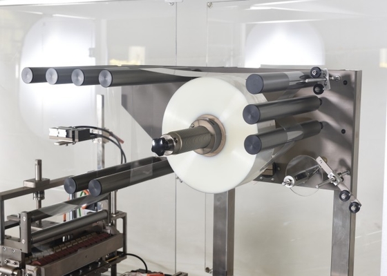 Condom Cellophane Automatic Overwrapping Machine Tear Tape Equipment